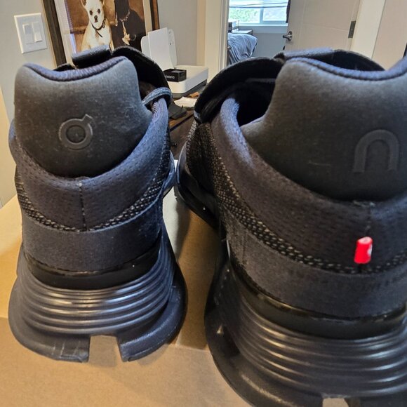 On Cloud Cloudnova Black / Eclipse 26.99814 Women's Running Shoes SIZE 7 NEW - Picture 7 of 16